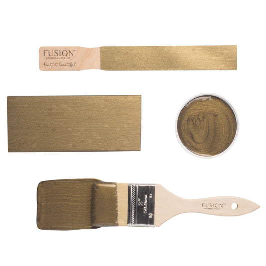 Fusion Metallic Paint - Vintage Gold - The 3 Painted Pugs