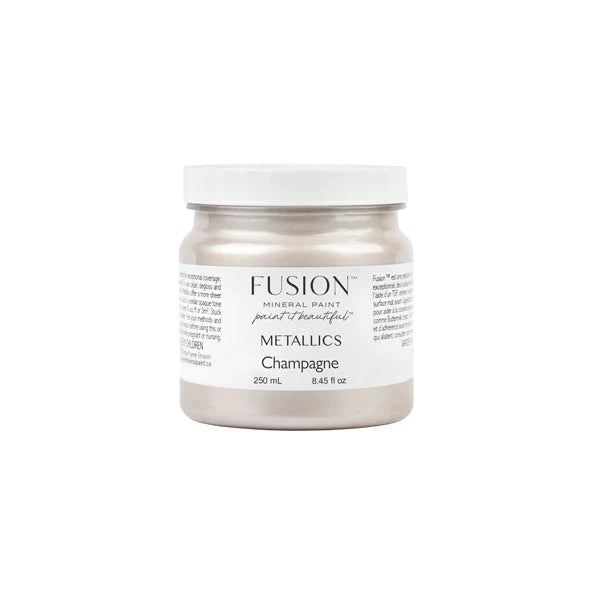 Fusion Metallic Paint - Champagne - The 3 Painted Pugs