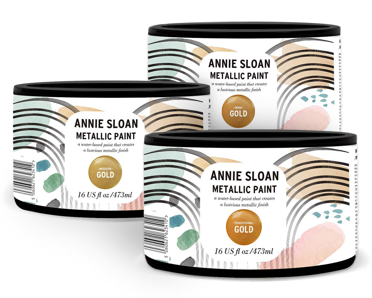 Annie Sloan Metallic Paint - The 3 Painted Pugs