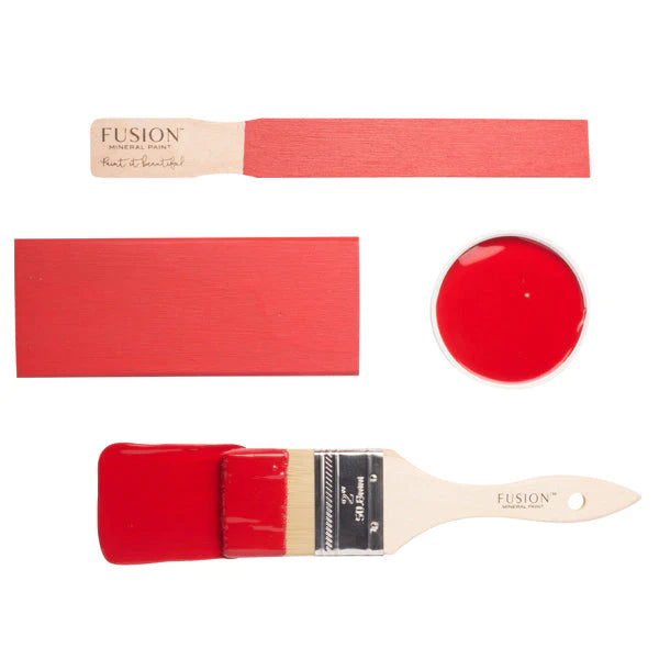 Fusion Mineral Paint - Fort York Red - The 3 Painted Pugs