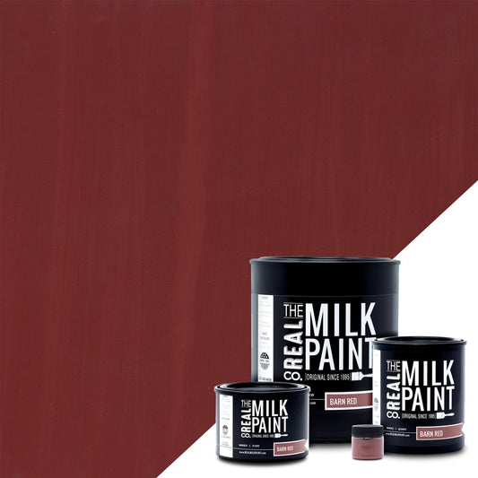 The Real Milk Paint Co. Milk Paint - Barn Red - The 3 Painted Pugs