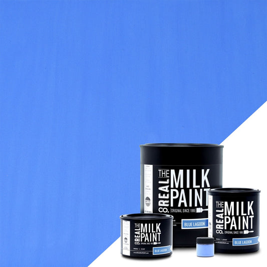 The Real Milk Paint Co. Milk Paint - Blue Lagoon - The 3 Painted Pugs