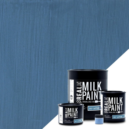 The Real Milk Paint Co. Milk Paint - Deep Sapphire - The 3 Painted Pugs