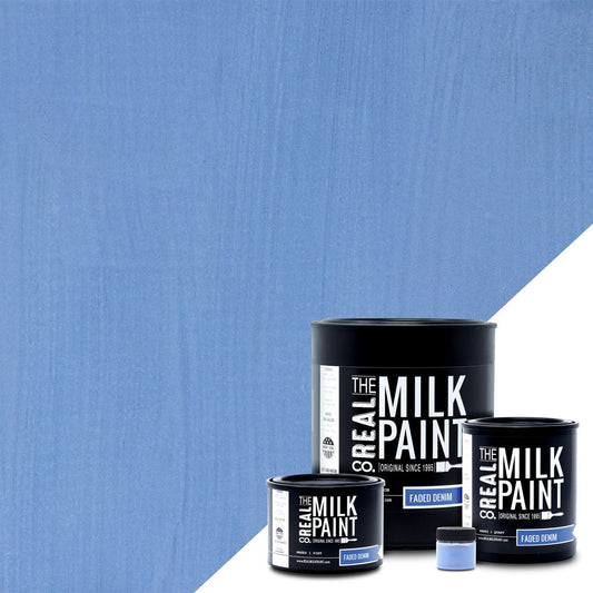 The Real Milk Paint Co. Milk Paint - Faded Denim - The 3 Painted Pugs