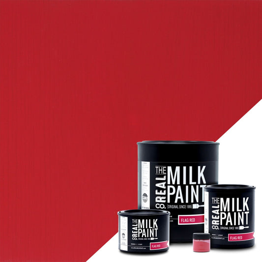 The Real Milk Paint Co. Milk Paint - Flag Red - The 3 Painted Pugs