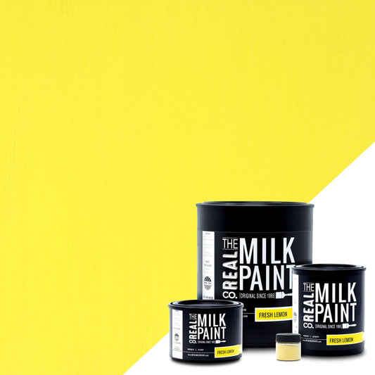 The Real Milk Paint Co. Milk Paint - Fresh Lemon - The 3 Painted Pugs