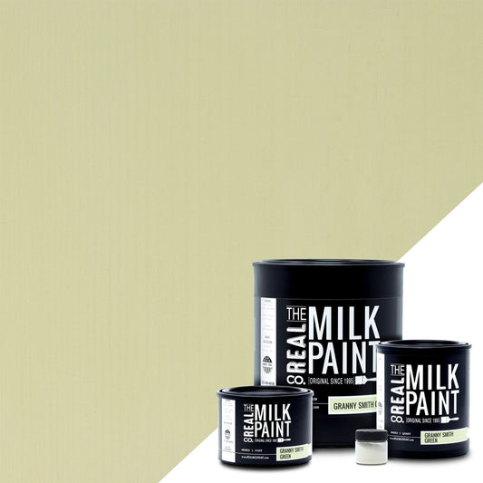 The Real Milk Paint Co. Milk Paint - Granny Smith Green - The 3 Painted Pugs