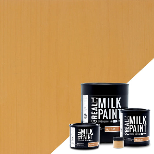 The Real Milk Paint Co. Milk Paint - Mustard - The 3 Painted Pugs