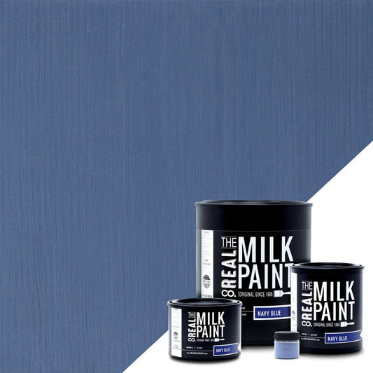 The Real Milk Paint Co. Milk Paint - Navy Blue - The 3 Painted Pugs