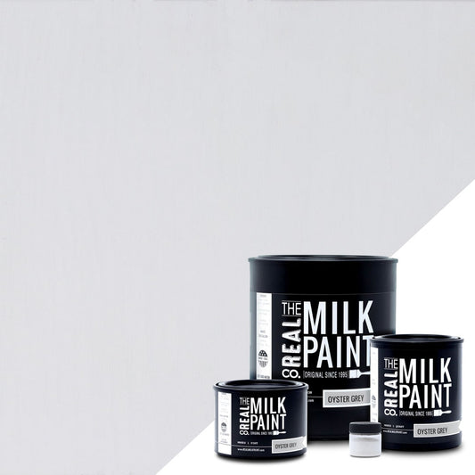 The Real Milk Paint Co. Milk Paint - Oyster Grey - The 3 Painted Pugs
