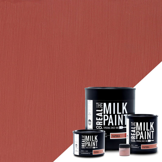 The Real Milk Paint Co. Milk Paint - Paprika - The 3 Painted Pugs