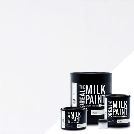 The Real Milk Paint Co. Milk Paint - Pearl - The 3 Painted Pugs