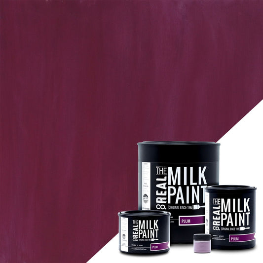 The Real Milk Paint Co. Milk Paint - Plum - The 3 Painted Pugs