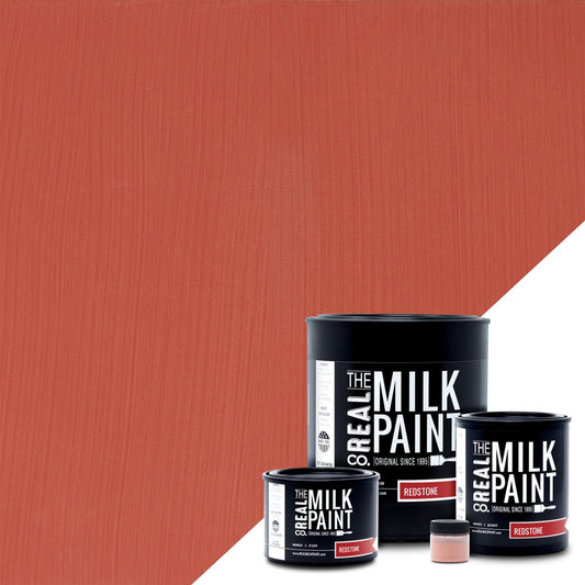 The Real Milk Paint Co. Milk Paint - Redstone - The 3 Painted Pugs
