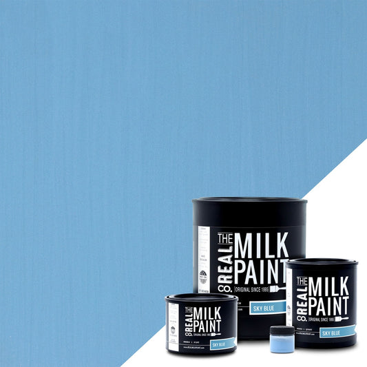 The Real Milk Paint Co. Milk Paint - Sky Blue - The 3 Painted Pugs