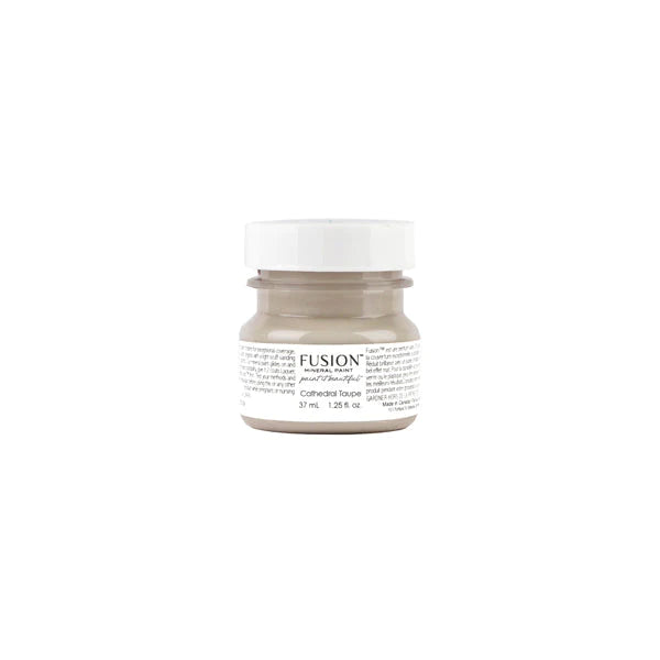 Fusion Mineral Paint - Cathedral Taupe - The 3 Painted Pugs