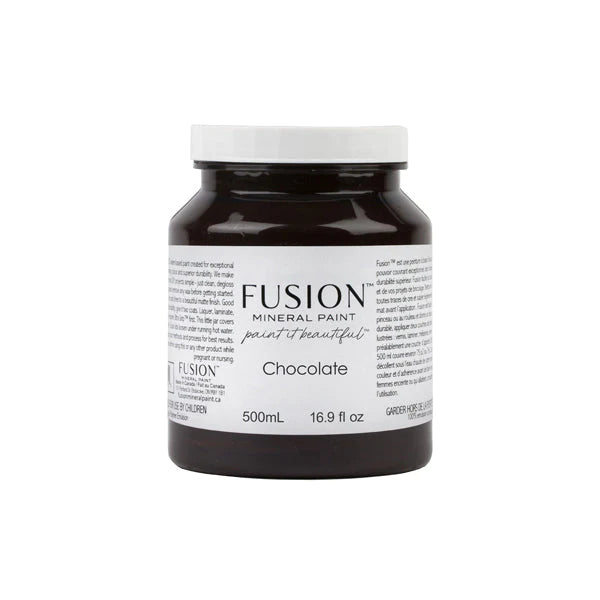 Fusion Mineral Paint - Chocolate - The 3 Painted Pugs
