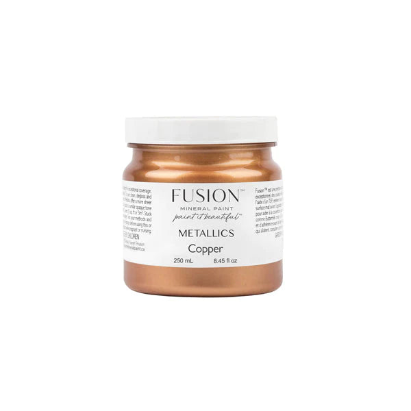 Fusion Metallic Paint - Copper - The 3 Painted Pugs