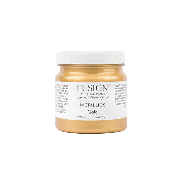 Fusion Metallic Paint - Gold - The 3 Painted Pugs