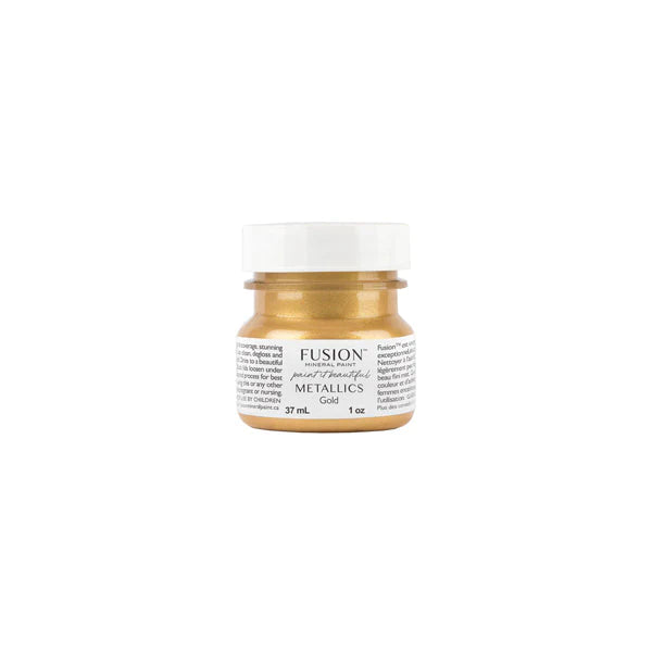 Fusion Metallic Paint - Gold - The 3 Painted Pugs
