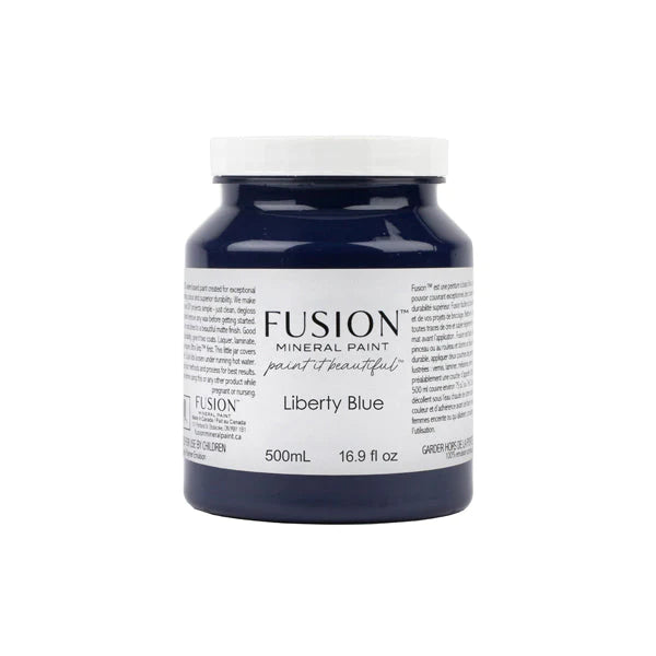 Fusion Mineral Paint - Liberty Blue - The 3 Painted Pugs