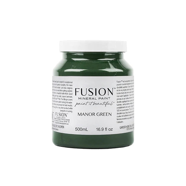 Fusion Mineral Paint - Manor Green - The 3 Painted Pugs
