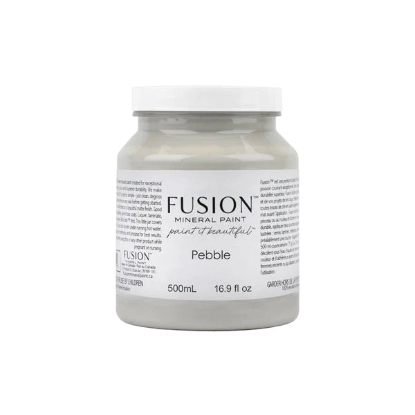 Fusion Mineral Paint - Pebble - The 3 Painted Pugs
