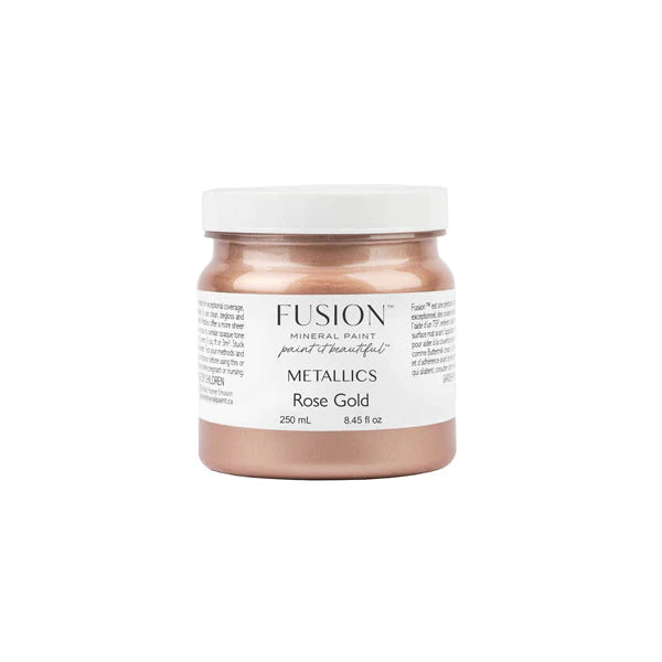 Fusion Metallic Paint - Rose Gold - The 3 Painted Pugs