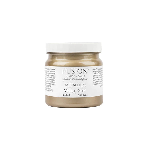 Fusion Metallic Paint - Vintage Gold - The 3 Painted Pugs