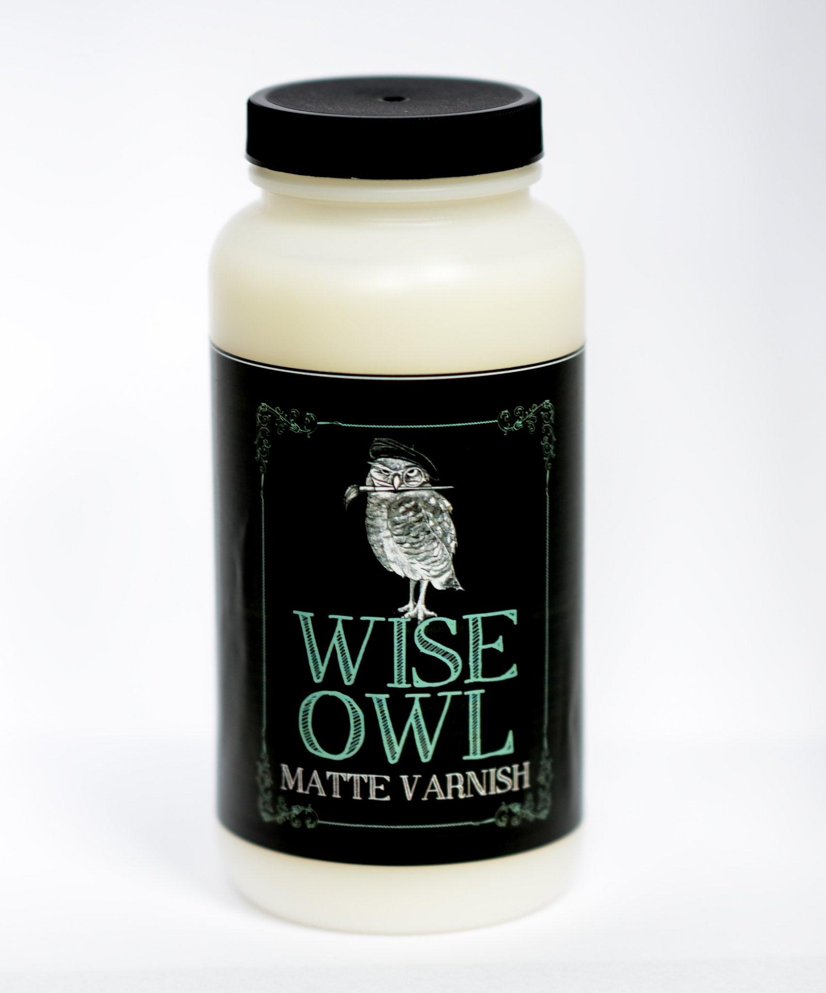 Wise Owl Paint Varnish - The 3 Painted Pugs
