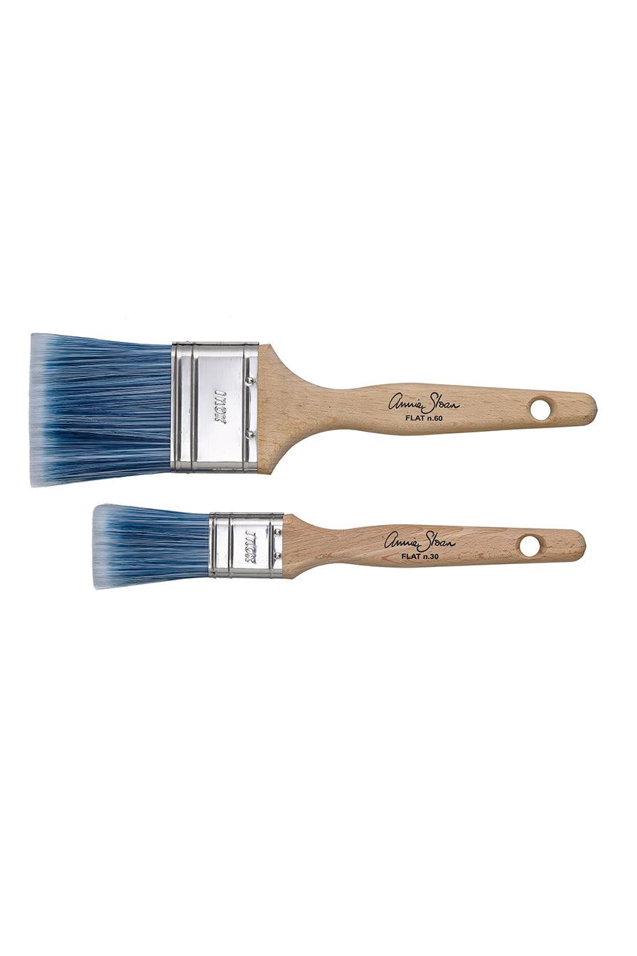 Annie Sloan Flat Brushes | Flat Paint Brushes | The 3 Painted Pugs