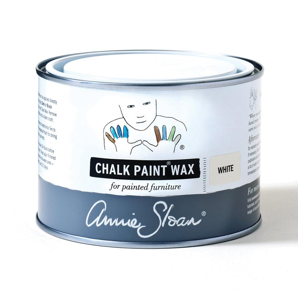 White Chalk Paint Wax | Annie Sloan White Wax | The 3 Painted Pugs