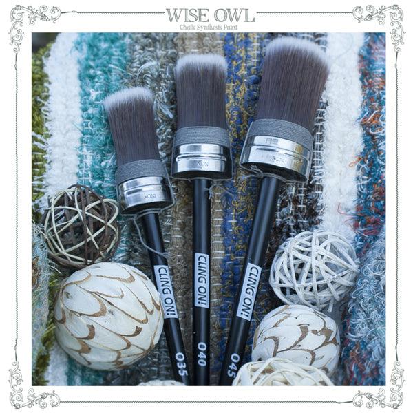 Cling On! Oval Paint Brushes - The 3 Painted Pugs